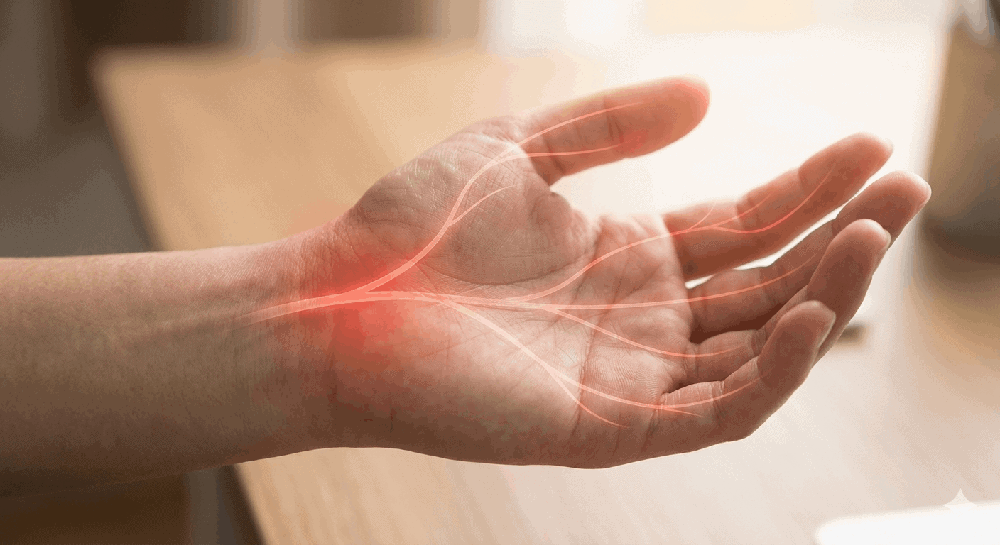 Syndrome du tunnel carpien - nerf médian